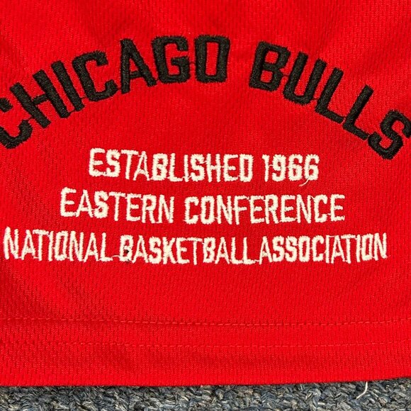 New With Tags Chicago Bulls Baseball Style Jersey Sz M - Picture 3 of 12